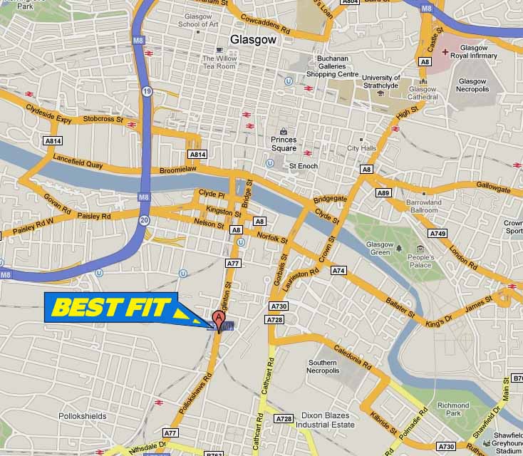 Renault Van Diagnostics and Servicing - Our Glasgow Service Site  is located just off the M8, a few minutes from the city centre on the main road on the South side of Glasgow.
